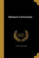 Elements of Astronomy
