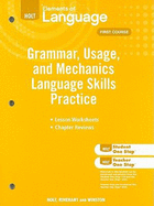 Elements of Language: Grammar Usage and Mechanics Language Skills Practice Grade 6