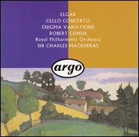 Elgar: Cello Concerto; Enigma Variations - Robert Cohen (cello); Royal Philharmonic Orchestra; Charles Mackerras (conductor)