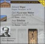 Elgar: Enigma Variations; Sibelius: Violin Concerto; Weber: Konzertst�ck