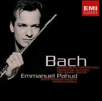 Emmanuel Pahud Plays Bach - Berliner Barock Solisten; Christine Schornsheim (harpsichord); Emmanuel Pahud (flute); Georg Faust (cello);...