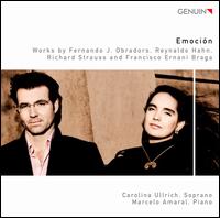 Emoci�n - Carolina Ullrich (soprano); Marcelo Amaral (piano)