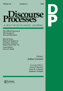 Empirical Studies of Literature: Selected Papers from Igel '98. a Special Issue of Discourse Processes