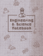 Engineering & Science Notebook: Math & Science Graphing Composition Book, Quad Ruled 5 Squares Per Inch Graph Notebook for Students