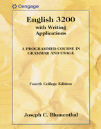 English 3200 with Writing Applications: A Programmed Course in Grammar and Usage
