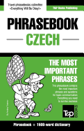 English-Czech Phrasebook and 1500-Word Dictionary