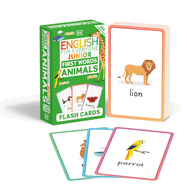 English for Everyone Junior First Words Animals Flash Cards (Cards)