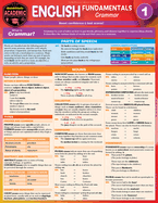 English Fundamentals 1 - Grammar: A Quickstudy Language Arts Laminated Reference Guide