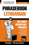 English-Lithuanian Phrasebook & 250-Word Mini Dictionary
