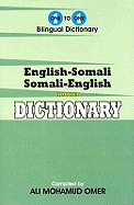 English-Somali & Somali-English One-to-One Dictionary