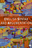 English Syntax and Argumentation