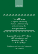 Enquiries Concerning Human Understanding and Concerning the Principles of Morals