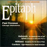 Epitaph - Chicago Sinfonietta; Paul Freeman (conductor)