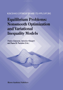 Equilibrium Problems: Nonsmooth Optimization and Variational Inequality Models