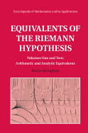 Equivalents of the Riemann Hypothesis 2 Hardback Volume Set