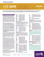 Erc-CPT 2019 Obstetrics