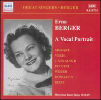 Erna Berger: A Vocal Portrait - Erna Berger (vocals)
