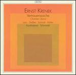 Ernst Krenek: Vertauenssache