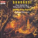 Ernst von Dohnanyi: Piano Quintet; String Quartet No. 2