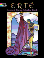Erte Stained Glass Coloring Book