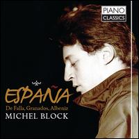 Espa�a - Michel Block (piano)
