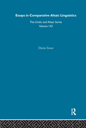 Essays in Comparative Altaic Linguistics