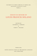 Essays in Honor of Louis Francis Solano
