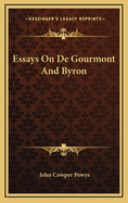 Essays on de Gourmont and Byron