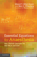 Essential Equations for Anaesthesia