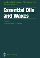 Essential oils and waxes