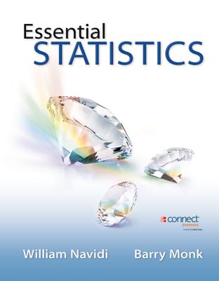 Essential Statistics with Data CD and Formula Card - Navidi, William, Prof., and Monk, Barry, Professor