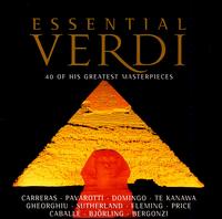 Essential Verdi - Angela Gheorghiu (vocals); Carlo Bergonzi (vocals); Dietrich Fischer-Dieskau (vocals); Dmitri Hvorostovsky (vocals); Frank Lopardo (vocals); Gegam Grigorian (vocals); Huguette Tourangeau (vocals); Joan Sutherland (soprano); Joan Sutherland (vocals)