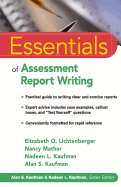 Essentials of Assessment Report Writing
