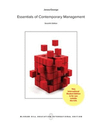 Essentials of Contemporary Management