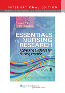 Essentials of Nursing Research: Appraising Evidence for Nursing Practice