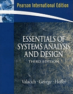 Essentials of System Analysis and Design: International Edition