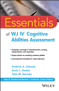Essentials of Wj IV Cognitive Abilities Assessment