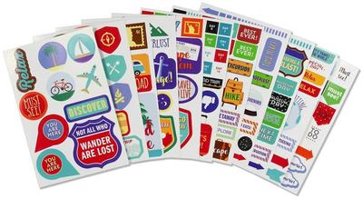Essentials Travel Planner Stickers - Peter Pauper Press, Inc (Creator)