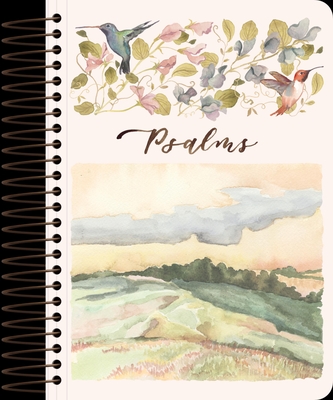 ESV Scripture Journal, Spiral-Bound Edition: Psalms (Artwork by Ruth Chou Simons) (Paperback) - 
