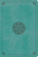 ESV Study Bible, Personal Size (Trutone, Turquoise, Emblem Design)