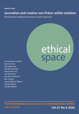 Ethical Space Vol. 21 Issue 4 - Stubbs, Ben (Editor)