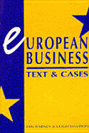 European Business: Text and Cases - Barnes, and Davison, Leigh, and Barnes, Ian, Dr.