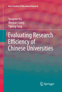 Evaluating Research Efficiency of Chinese Universities