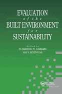 Evaluation of the Built Environment for Sustainability