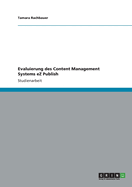 Evaluierung Des Content Management Systems EZ Publish