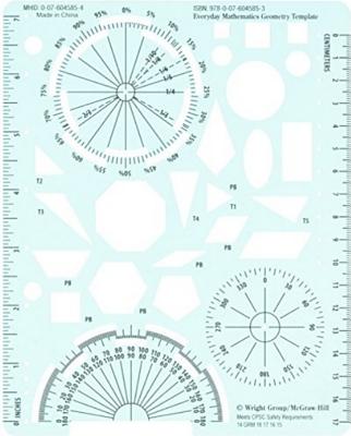 Everyday Math - Geometry Template Grade 4-6 - 