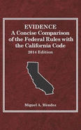 Evidence, a Concise Comparison of the Federal Rules with the California Code