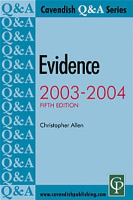 Evidence Q&A - Allen, Christopher