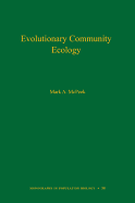 Evolutionary Community Ecology