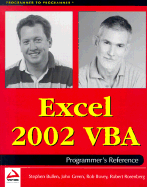 Excel 2002 VBA Programmer's Reference